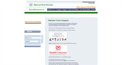 Desktop Screenshot of naturalnutritionals.com